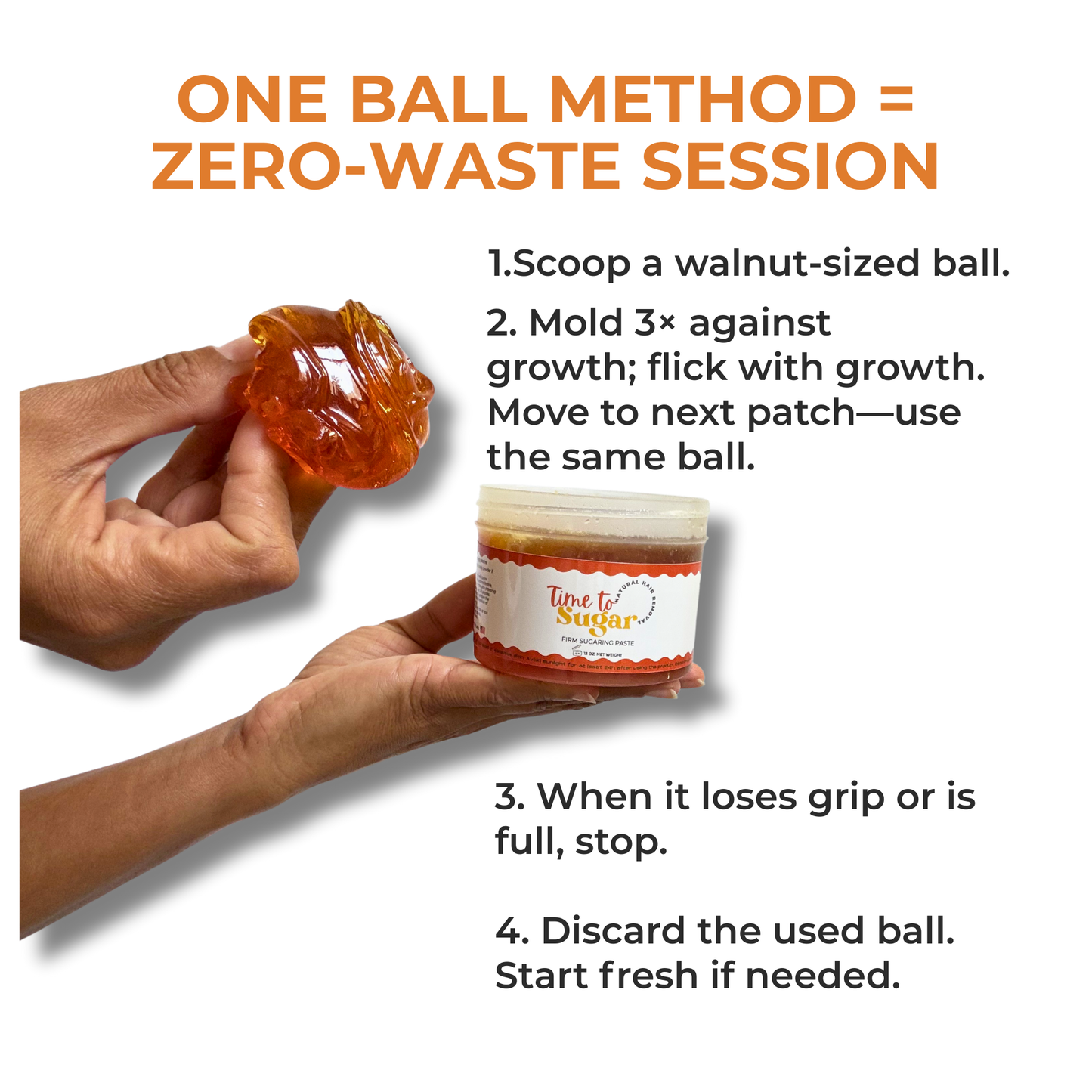 Firm Sugaring Paste – 2 Pack (2 × 13oz) | Natural Hair Removal - Time To Sugar