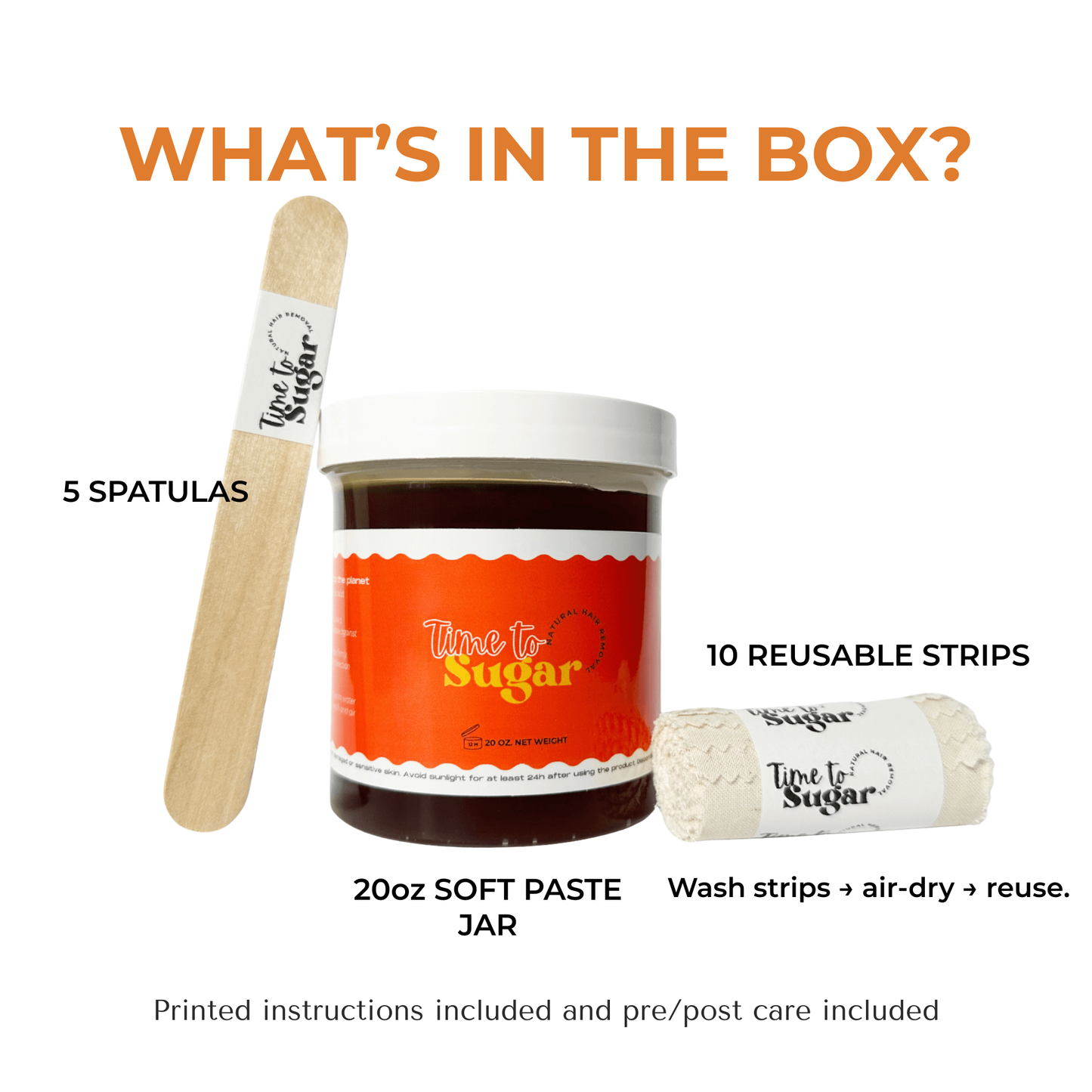 The TTS Big Time Kit- Soft paste 20oz - Time To Sugar