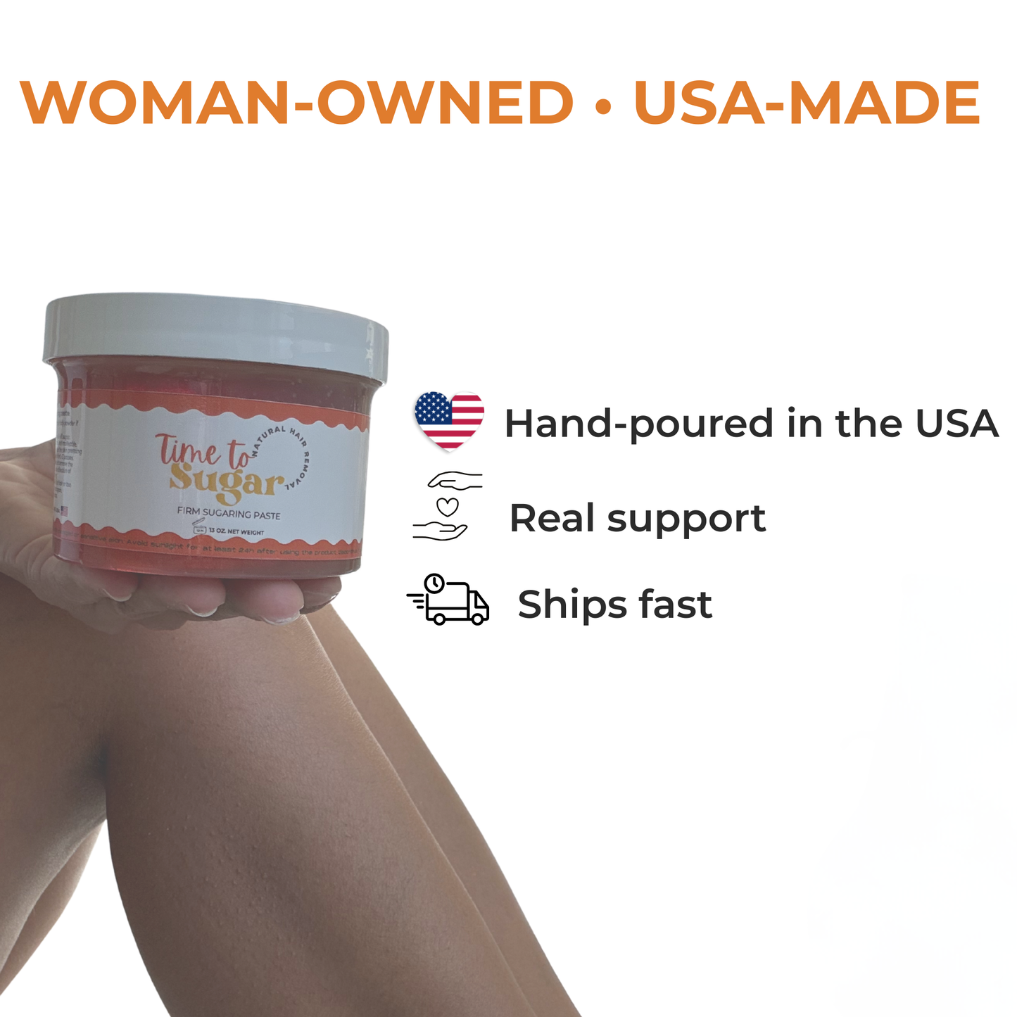 Firm Sugaring Paste – 2 Pack (2 × 13oz) | Natural Hair Removal - Time To Sugar