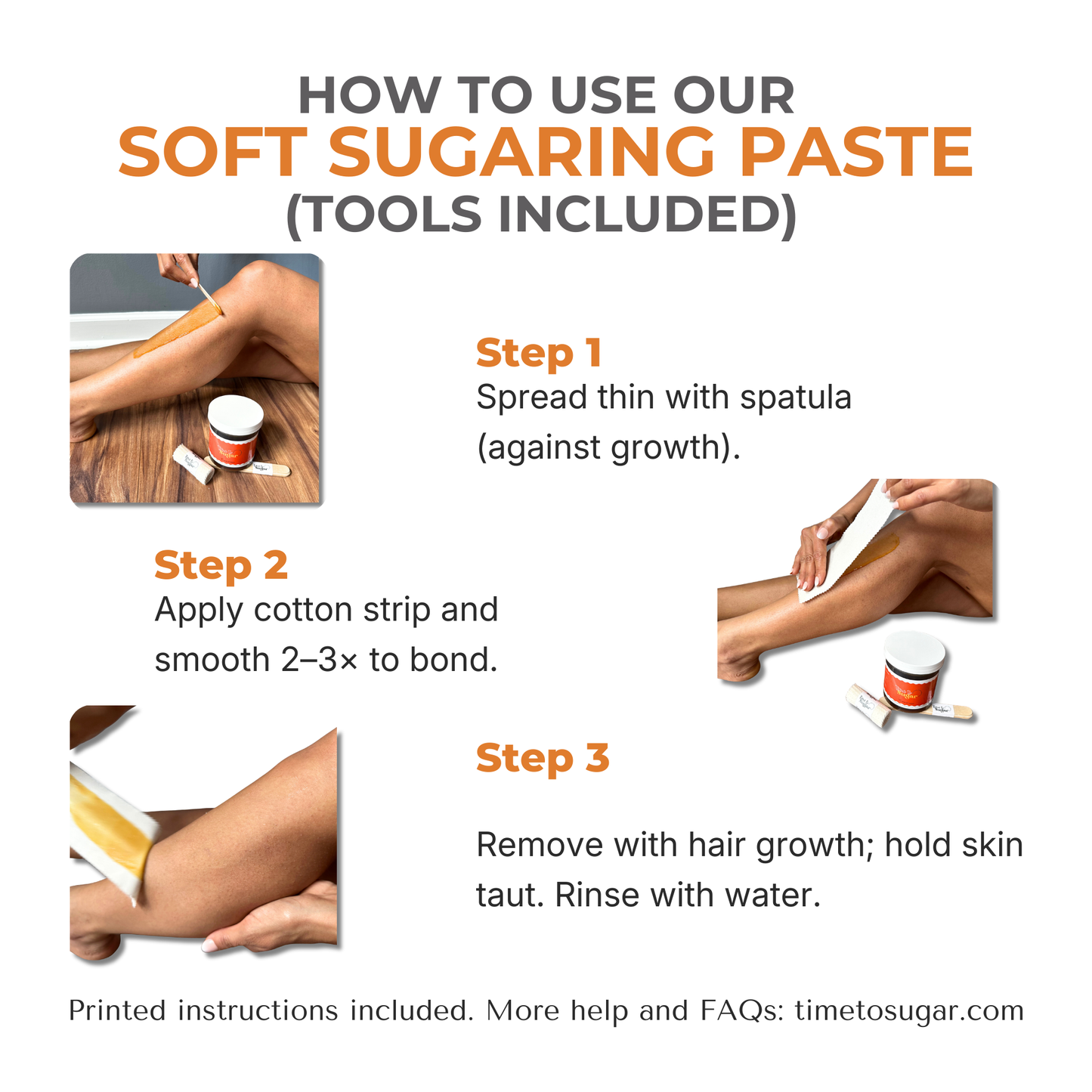 Duo Sugaring Kit | Firm + Soft Paste (26oz) with Strips & Accessories