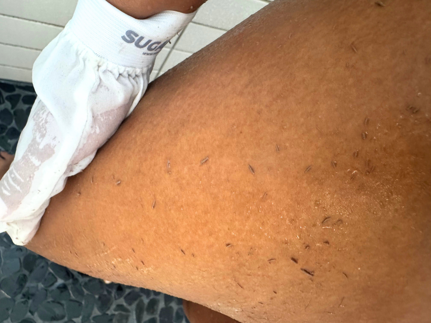 The TTS Sugaring Glow Kit: Soft & Firm Pastes +tools+ Silk Exfoliating Glove